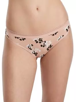 Простое женское хлопковое бикини Bare на каждый день, цвет Holly Floral