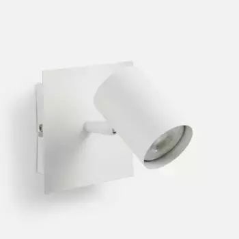 Простой индивидуальный точечный светильник El Corte Ingls, белый