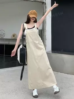 Простой комбинезон для женщин, который можно носить каждый день Dazy, хаки