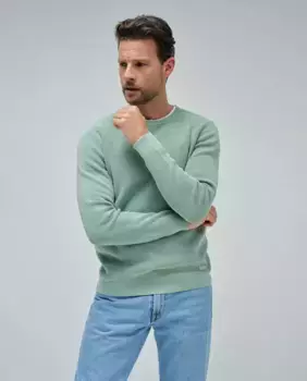 Простой мужской свитер Salsa Jeans, зеленый