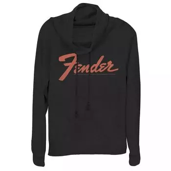 Простой оранжевый пуловер с логотипом Fender для юниоров Licensed Character