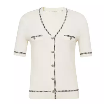 Простой вязаный свитер Deep Breath из триацетата с цветными блоками, черный