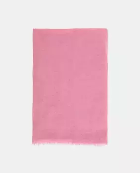 Простой женский шарф Southern Cotton, розовый