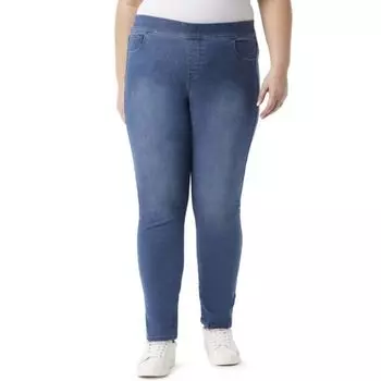 Просторные джинсы с контролем живота на резинке Gloria Vanderbilt, цвет felton