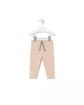 Простые девичьи леггинсы с регулируемой лентой Tous, розовый