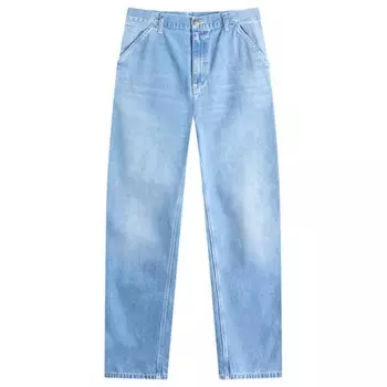 Простые джинсовые брюки Carhartt Wip, синий