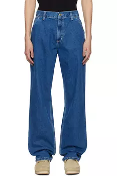 Простые джинсы Carhartt Work In Progress, синий