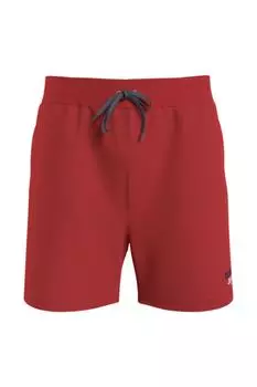 Простые красные мужские спортивные шорты стандартной посадки с нормальной талией — Dm0dm13342-xnl _tjm Entry Graphi Tommy Jeans, красный