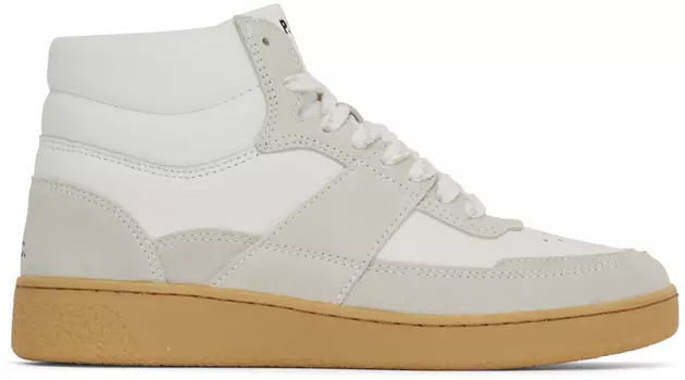 Простые кроссовки Off-White A.P.C.