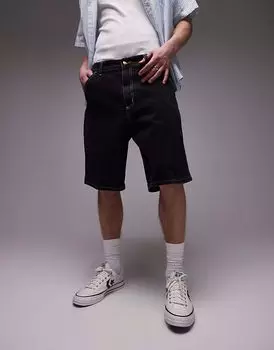 Простые шорты Carhartt WIP черного цвета