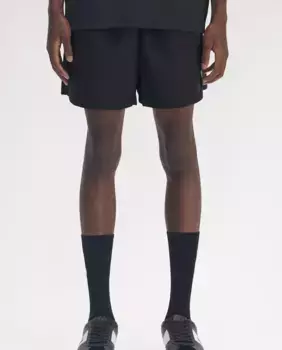 Простые спортивные шорты для мужчин Fred Perry, чёрный