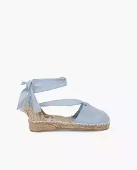 Простые валенсийские эспадрильи для девочек Pisamonas, голубой