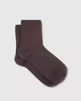 Простые женские носки из модала Punto Blanco, коричневый
