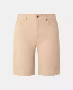 Простые женские шорты с 5 карманами Woman El Corte Ingls, бежевый