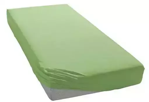 Простынь Bellana хлопковая 180-200х200 см, 1 шт., цвет moos