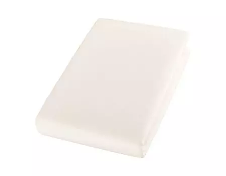 Простынь Cotonea органическая на подкладке благородная фланель цвет натуральный-001 размер 180х200 см