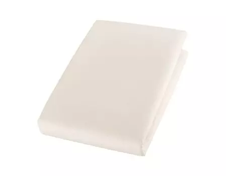 Простынь Cotonea органическая на подкладке благородно-линон цвет натуральный-001 размер 160х200 см.