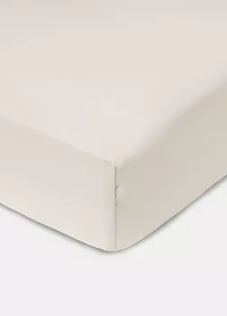 Простынь из хлопкового перкаля Croff, бежевый