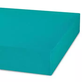 Простынь Jade на подкладке 180х200-200х200 бирюзовый полиэстер микрофибра трикотаж 135г/м CelinaTex