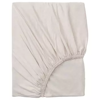 Простынь на подгонке, бежевый, 160х200 см, VRVIAL IKEA