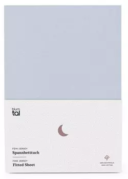 Простынь на подгонке Blumtal Leander, 200x30x100 см, светло-голубой