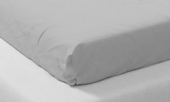 Простынь на подгонке COTE DECO aus Mikrofaser, 90x23x190-23 см, серый