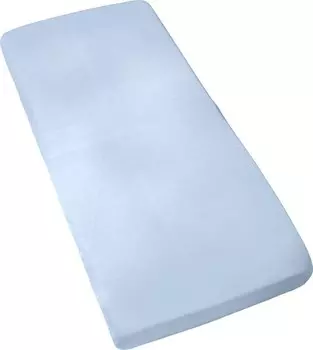 Простынь на подгонке Erwin Mller 158304, 70x1x120-140 см, светло-голубой