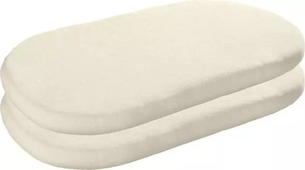 Простынь на подгонке Erwin Mller 2er-Pack 209145, 40x1x70 см, белый