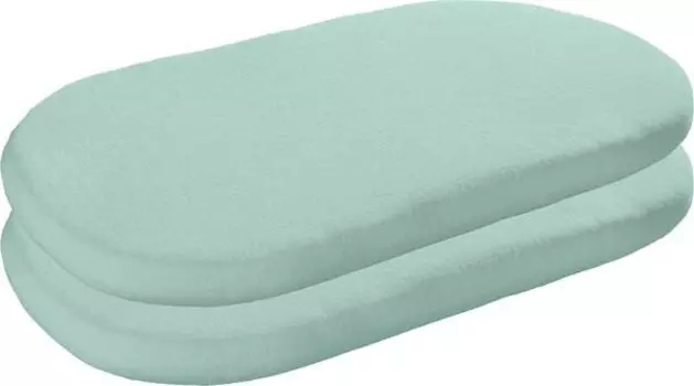 Простынь на подгонке Erwin Mller 2er-Pack 209145, 40x1x70 см цвет mint