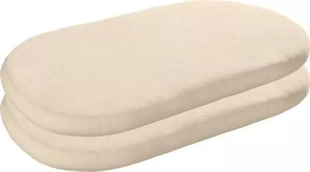 Простынь на подгонке Erwin Mller 2er-Pack 209145, 40x1x70 см, натуральный