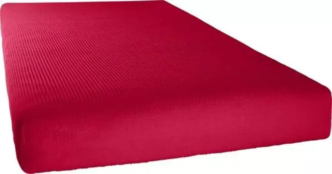 Простынь на подгонке Erwin Mller 71311, 100x1x200 см, красный