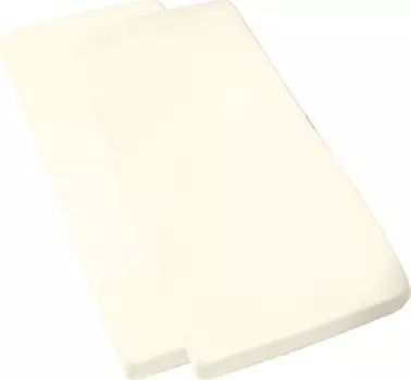 Простынь на подгонке Erwin Mller im 2er-Pack 209148, 70x1x120-140 см, белый