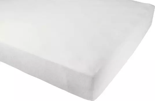 Простынь на подгонке Erwin Mller wasserdicht 204601, 90x1x200 см, белый