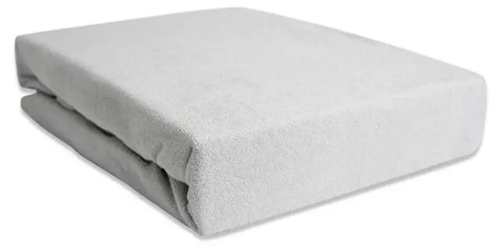 Простынь на подгонке Hometex Premium Textiles 180-200x220, 200x40x220 см, серебряный