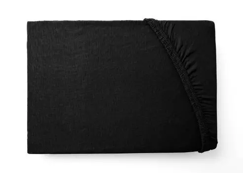 Простынь на подгонке Hometex Premium Textiles Exclusive 140-160x200, 160x32x200 см, черный