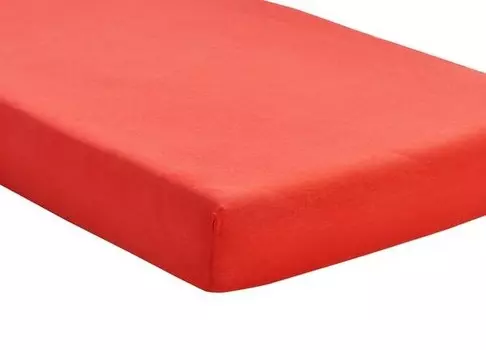 Простынь на подгонке Hometex Premium Textiles Jersey 140-160x200, 160x32x200 см, красный