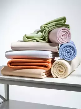 Простынь на подгонке Irisette, (1 шт.) Б: 90-100 см, синий