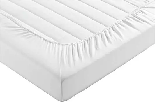 Простынь на подгонке Meditech kochfest/allergendicht 13, 100x1x200 см, белый