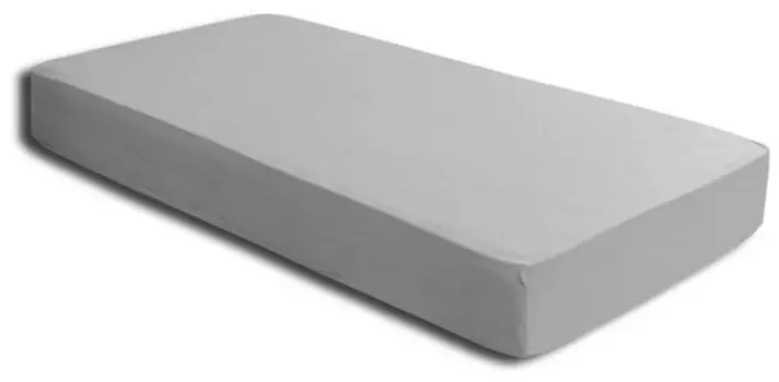 Простынь на подгонке One-Home silber 140-160x200 Heavy, 140x4x200 см, серебряный