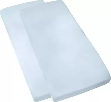 Простынь на подгонке REDBEST 2er-Pack 209149, 40x1x90 см, светло-голубой