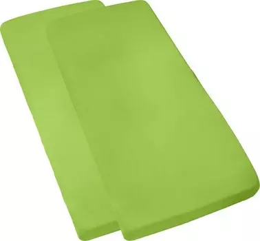 Простынь на подгонке REDBEST 2er-Pack 209150, 70x1x120-140 см, зеленый