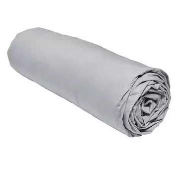 Простынь на подгонке Today 2 Personen uni, 140x1x200 см, светло-серый