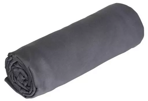 Простынь на подгонке Vente-unique AGAMI, 200x1x200 см, серый