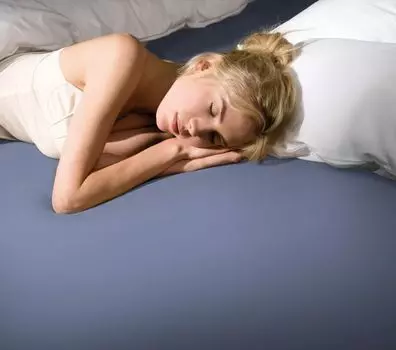 Простынь на резинке Bella Gracia 035 Formesse, синий