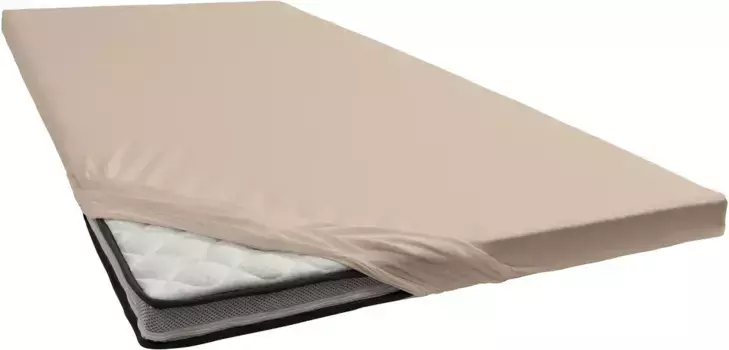 Простынь Золушка "Топпер простыня (до 15 см)", эластичность для гладко застеленной кровати, высотой до 15 см Cinderella 140х200-210 см, 1 шт., серо-коричневый