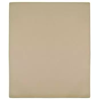 Простыни Ankonbej на подгонке 2 шт. трикотаж серо-коричневый 100х200 см хлопок