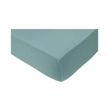 Простыни из тонкого трикотажа с эластаном цвета морской волны 140х200 см Mary Rose