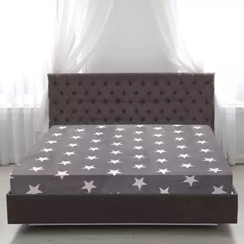 Простыня (180-200х200см) "Антрацит" Cashmere Touch - простынь особо теплый плюш - KO TEX - простыня приятная Bestlivings