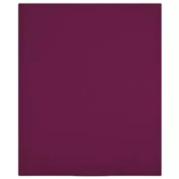 Простыня Ankonbej приталенная трикотажная бордовая красная 90х200 см хлопок