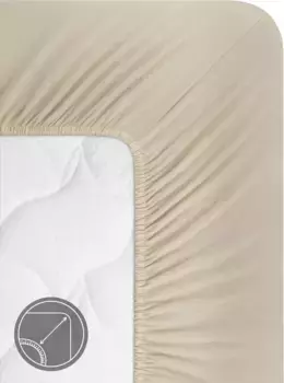 Простыня Aspero, бежевый